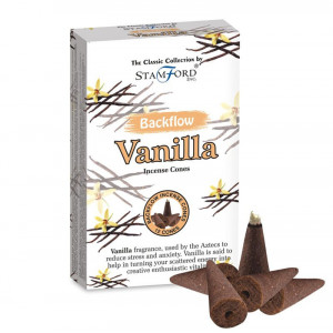 Conuri parfumate backflow Stamford Clasic - Vanilie