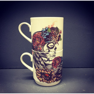 Day of the Dead 2 mugs set