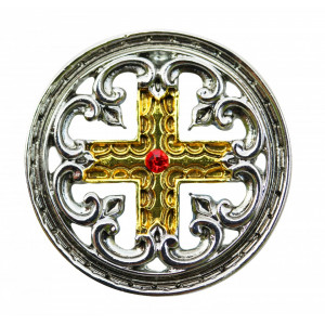 Engrailed Cross Pendant