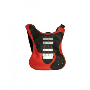 Geanta in forma de chitara rock Old Red Lady