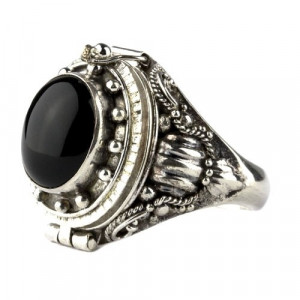 Inel Poison Ring cu onix R166O