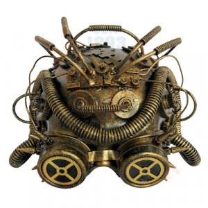 Masca steampunk Dark Cyber Mind