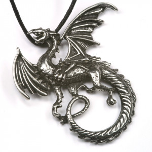 Pandantiv din aliaj staniu Dragon