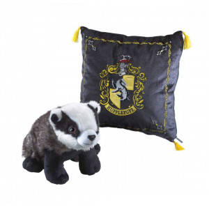 Perna decorativa cu mascota - Casa Hufflepuff