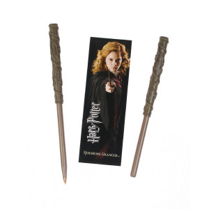 Set semn de carte si pix licenta Harry Potter - Hermione Granger
