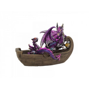 Statueta Calatoria dragonului 13 cm