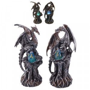 Statueta dragon cu led Protectia mamei 16cm