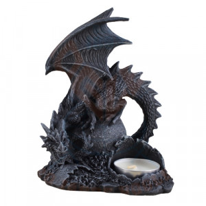 Suport lumanare Dragon Lair 15cm