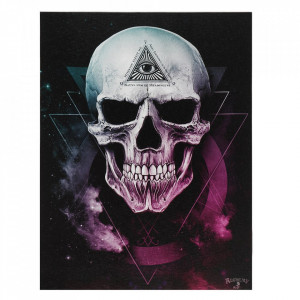 Tablou canvas craniu The Void 25x19cm