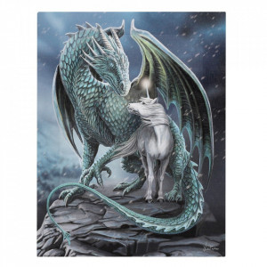 Tablou canvas Protectorul Magiei, 19x25cm - Lisa Parker