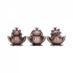 Three Wise Frogs 8.5cm