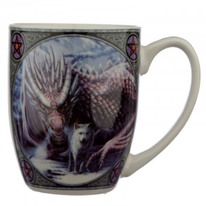 Cana din portelan lup si dragon Alianta - Lisa Parker