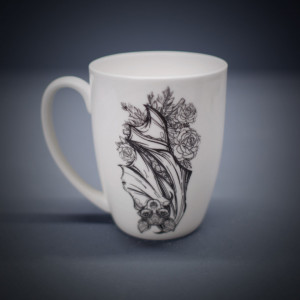 Cana portelan model gotic Charlotte Clark - Liliac Floral
