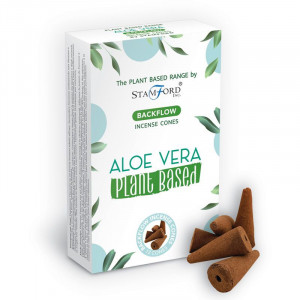 Conuri parfumate backflow Stamford Plant Based - Aloe Vera