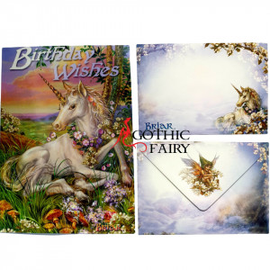 Felicitare ziua de nastere Pui de Unicorn - Briar