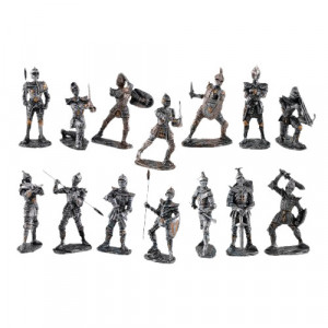 Figurina Cavaler medieval de paza 10 cm