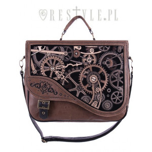 Geantă gotică Steampunk - maro