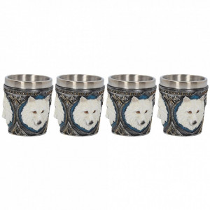 Ghost Wolf Shot Glass (Set of 4) 6.5cm