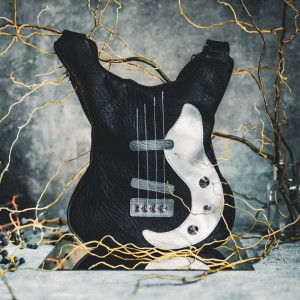 Guitar-shaped bag Balck Electro
