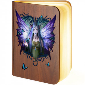 Lampa in forma de carte cu LED in foi, imagine Anne Stokes, Mystic Aura