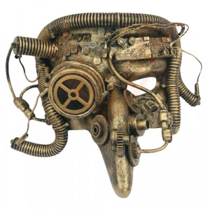 Masca steampunk Cyber Pest Doctor