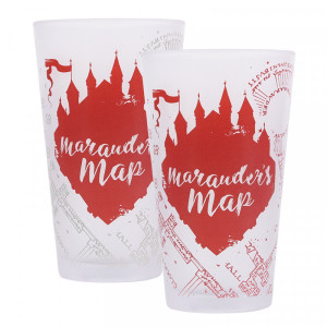 Pahar termosensibil Harry Potter - Harta Marauder