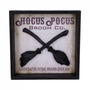 Placheta decorativa pentru perete Hocus Pocus 20 cm