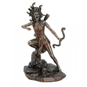 Statueta bronz Medusa 22cm