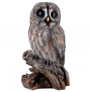 Statueta Bufnita cenusie 11cm