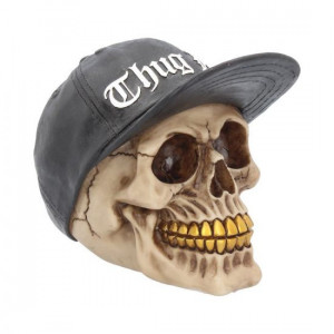 Statueta craniu Thug Life 16 cm