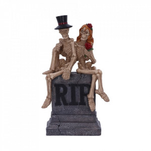 Statueta schelete True Love Never Dies 17 cm