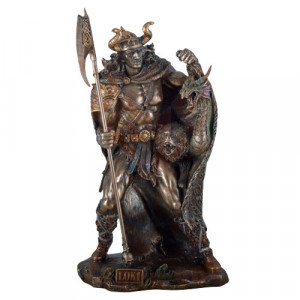 Statueta zeu nordic Loki 27cm