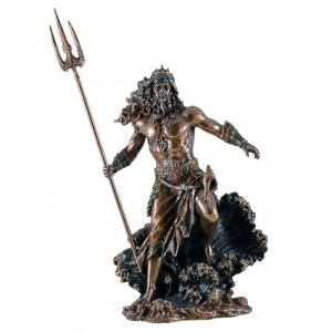 Statueta zeul marii Poseidon 31cm