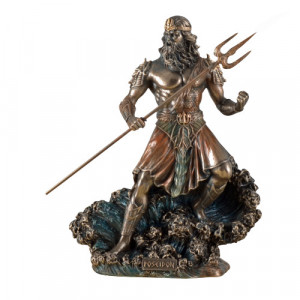 Statueta zeul Poseidon 20cm