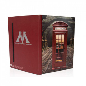 Agenda/Jurnal coperta 3D licenta Harry Potter - Ministerul Magiei