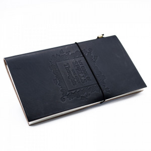 Agenda / Jurnal cu coperti din piele Cartea vrajilor(22x12 cm)