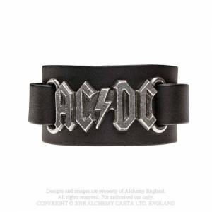 Bratara piele AC/DC