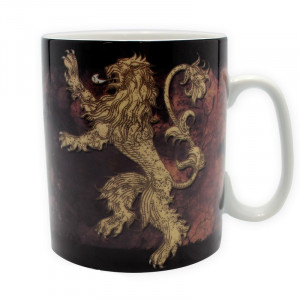 Cana ceramica licenta Game of Thrones - Casa Lannister