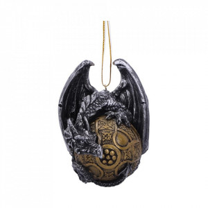 Decoratiune cu agatatoare dragon pe sfera Elden - 8cm