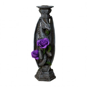 Dragon Beauty Candle Stick (AS) 25cm