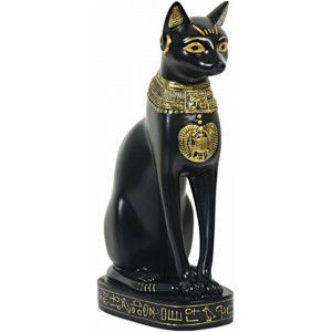 Figurina egipteana Bast 20 cm