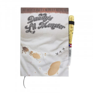 Jurnal/Agenda Harley Quinn cu pix Bata de baseball.
