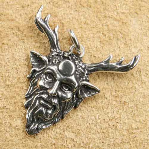 Pandantiv argint Cernunnos 3.2cm