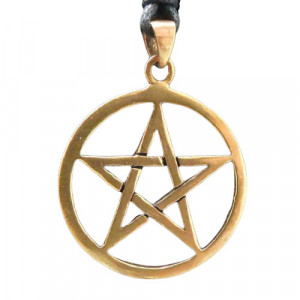 Pandantiv bronz Pentagrama mica
