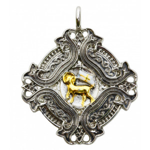 Pandantiv medieval Agnus Dei