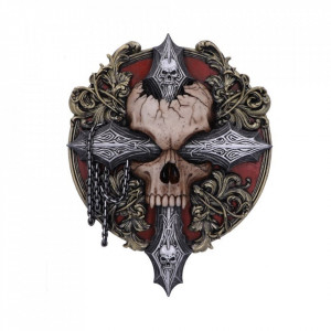 Placheta decorativa pentru perete Cross Of Darkness 32 cm