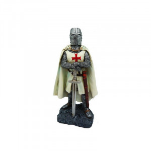Statueta cavaler Templier cu spada