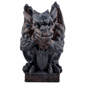 Statueta gotica gargui Aparatorul Credintei 43cm