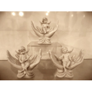 Statueta ingeras Inaltat la ceruri 12 cm