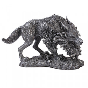 Statueta mitologica Fiul lui Loki - Fenrir